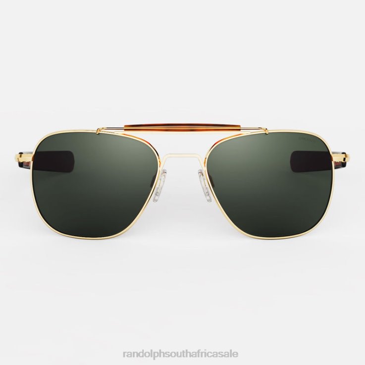 Randolph 23k Gold & AGX Aviator Ii 0V6P92 Non-Polarized Glass Lens