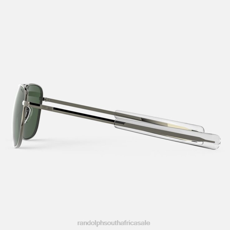 Randolph Gunmetal & AGX Aviator 7 0V6P115 Polarized Glass Lens