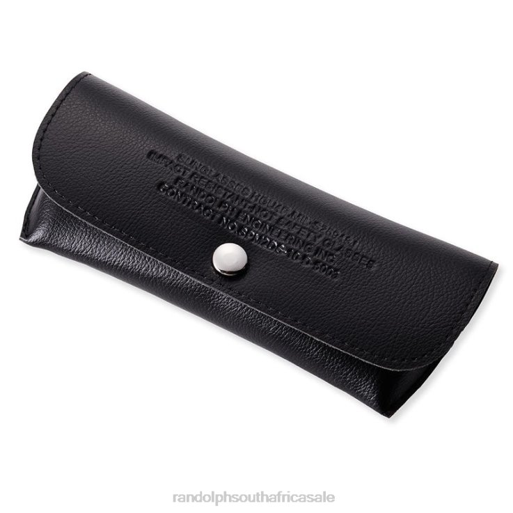 Randolph Matte Chrome Aviator 4 0V6P84 Polarized American Gray Lens