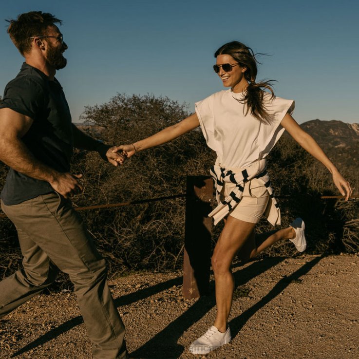 Randolph Matte Chrome & Blue Sapphire Inlay & Slate Aviator Fusion 0V6P27 Polarized Gradient Nylon Lens