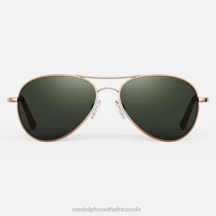 Randolph 22k Chocolate Gold & AGX Amelia 0V6P77 Polarized Nylon Lens