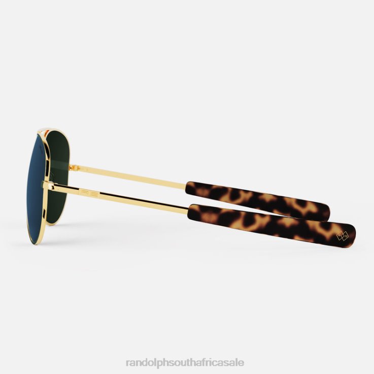 Randolph 23k Gold & Cobalt Concorde 1 0V6P18 Polarized Glass Lens