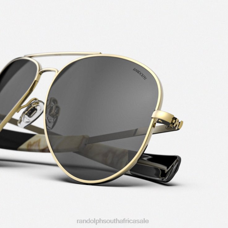 Randolph 23k Gold Concorde 4 0V6P79 Non-Polarized American Gray Lens