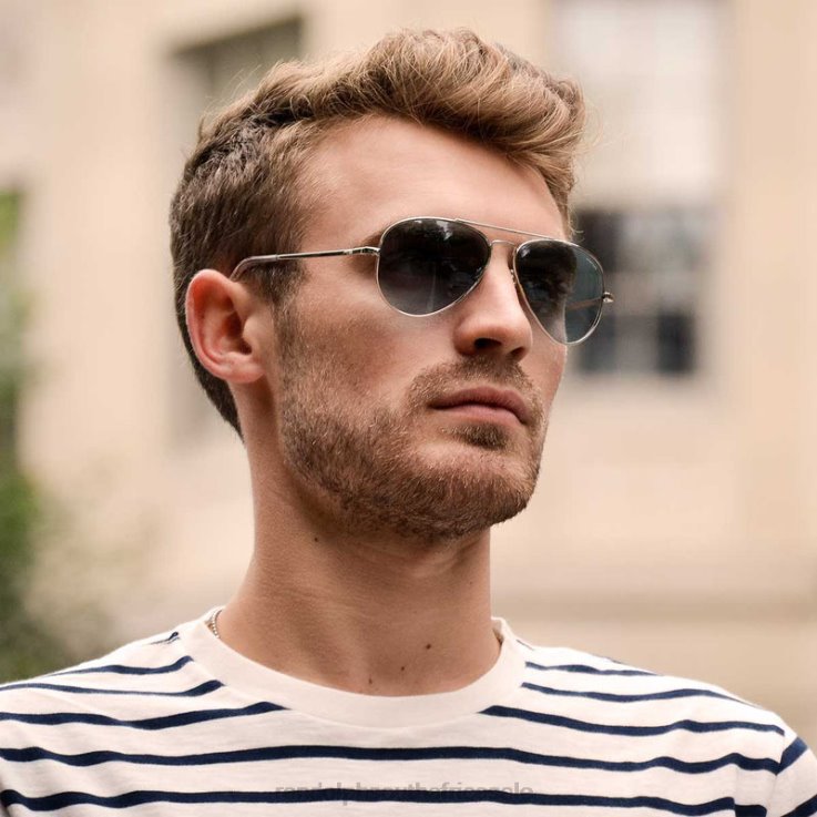 Randolph 23k White Gold & Blue Hydro Concorde 3 0V6P52 Non-Polarized Glass Lens