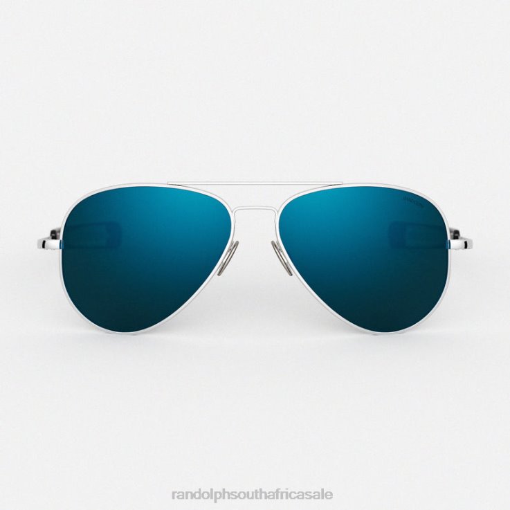 Randolph 23k White Gold & Cobalt Concorde 1 0V6P6 Polarized Glass Lens