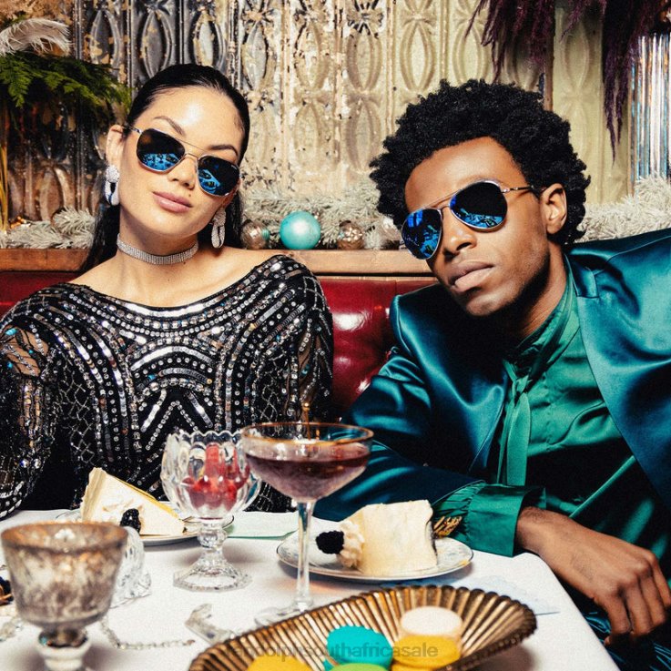 Randolph 23k White Gold & Cobalt Concorde 1 0V6P6 Polarized Glass Lens