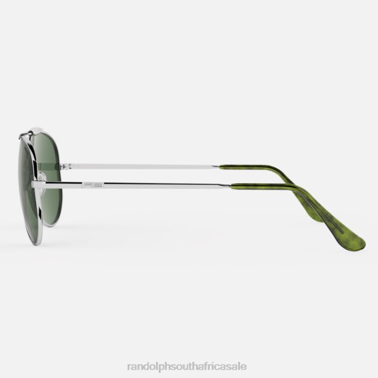 Randolph Bright Chrome & AGX Sportsman 0V6P53 Polarized Glass Lens