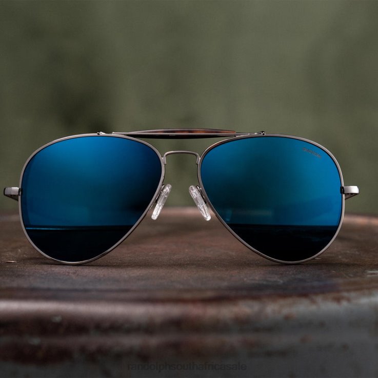 Randolph Gunmetal & Cobalt Sportsman 0V6P16 Polarized Glass Lens