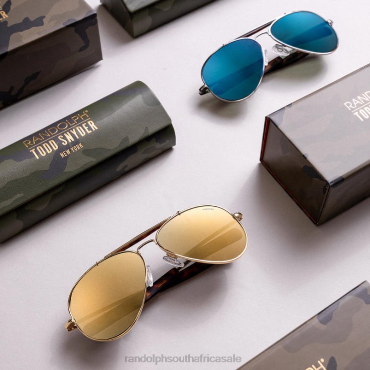 Randolph Gunmetal & Cobalt Sportsman 0V6P16 Polarized Glass Lens