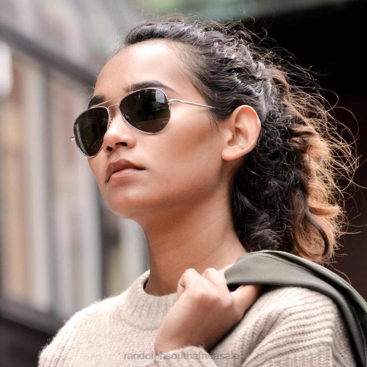 Randolph Matte Black & American Gray Concorde 2 0V6P47 Polarized Glass Lens