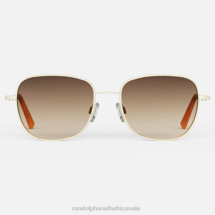 Randolph 22k Champagne Gold & Cape Sand Cecil 0V6P129 Non-Polarized Gradient Nylon Lens