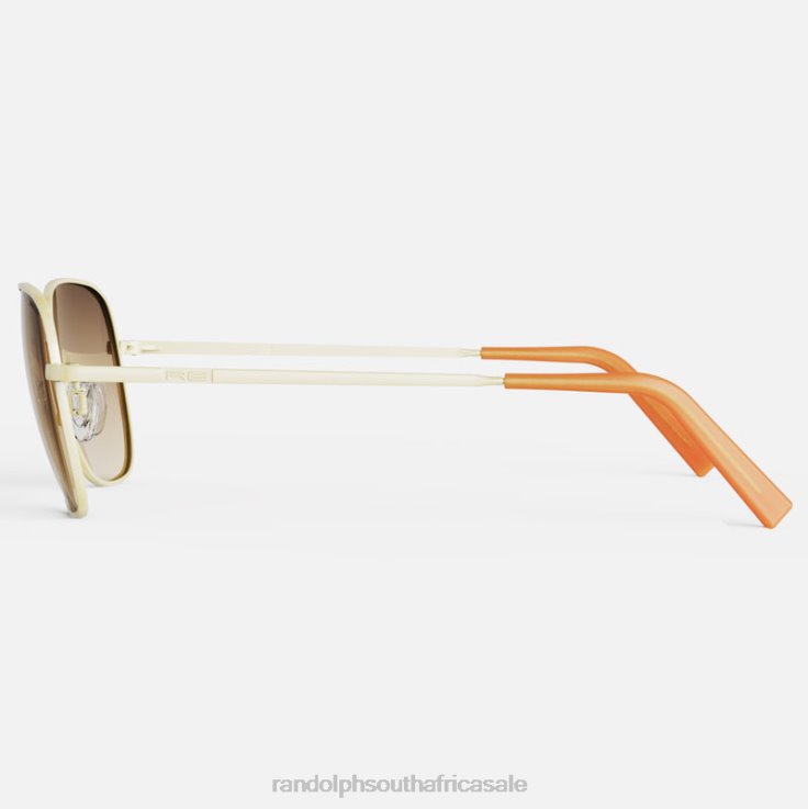 Randolph 22k Champagne Gold & Cape Sand Cecil 0V6P129 Non-Polarized Gradient Nylon Lens