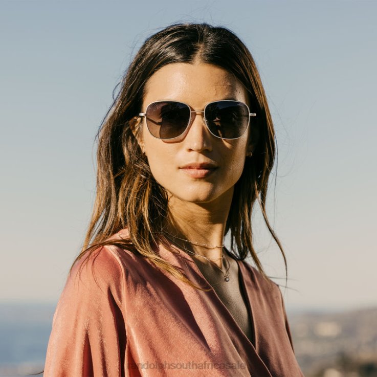 Randolph 22k Champagne Gold & Cape Sand Cecil 0V6P129 Non-Polarized Gradient Nylon Lens