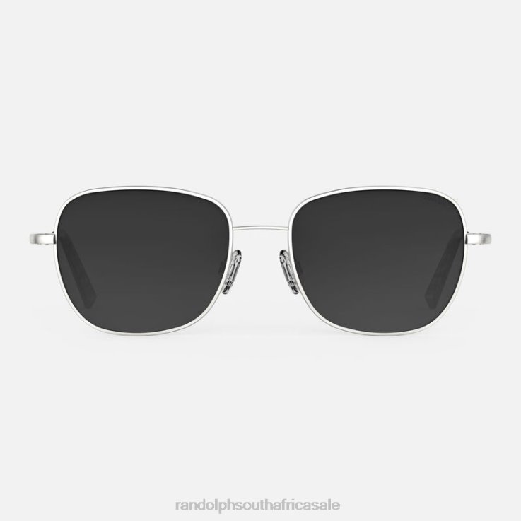 Randolph Satin Silver & Coastal Gray Cecil 0V6P73 Polarized Gradient Nylon Lens