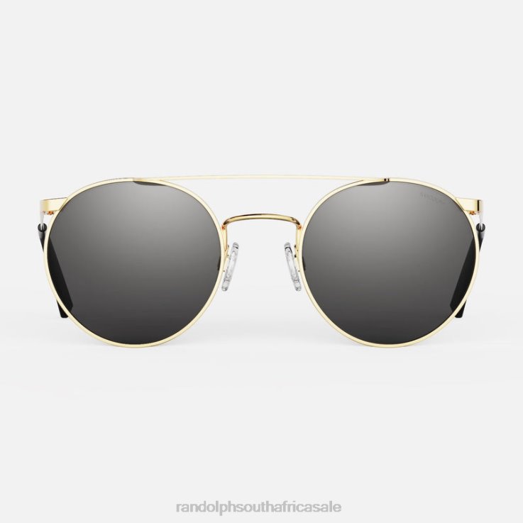 Randolph 23k Gold & American Gray P3 Shadow 0V6P106 Non-Polarized Glass Lens