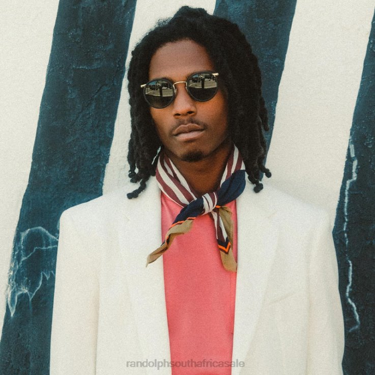 Randolph 23k Gold & Matte Onyx Inlay & Evergreen P3 Fusion 0V6P89 Non-Polarized Gradient Nylon Lens