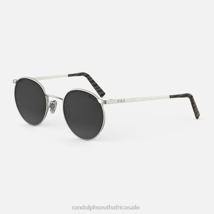 Randolph Bright Chrome & American Gray P3 0V6P128 Non-Polarized Glass Lens