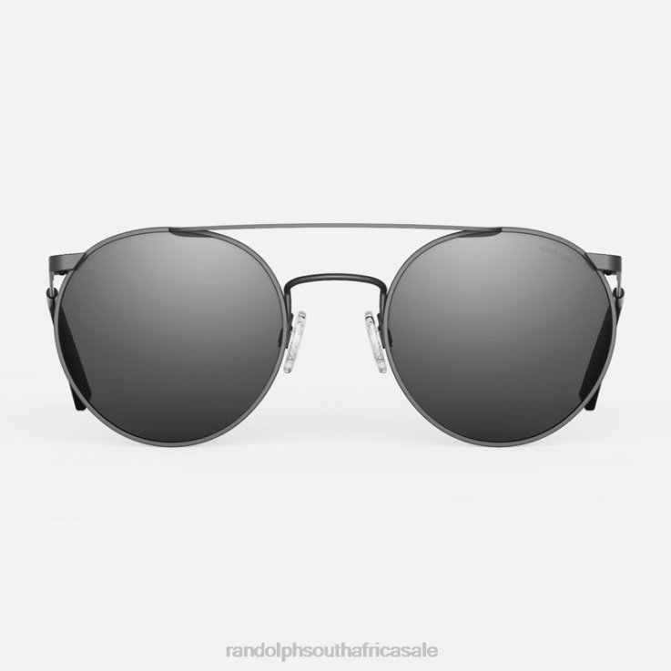 Randolph Matte Black & American Gray P3 Shadow 0V6P126 Non-Polarized Glass Lens