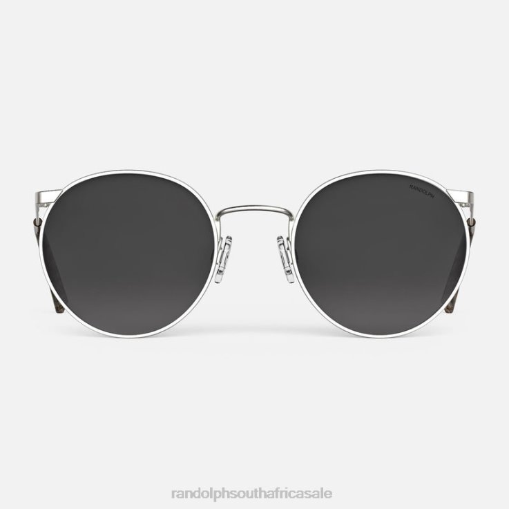 Randolph Satin Silver & Coastal Gray P3 0V6P54 Polarized Gradient Nylon Lens